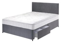 Airspring - Elmdon Luxury Pillowtop Small - Double 2 Drawer - Divan